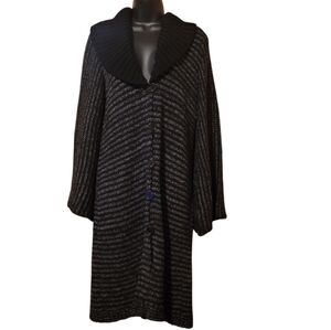 Karffany by Jacqueline Muñoz Womens Est. Medium Knit Duster Cardigan Sweater